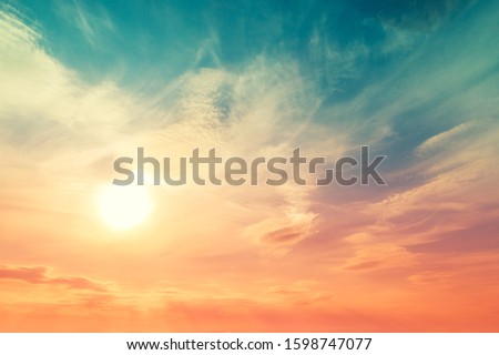 Similar – Image, Stock Photo Summer evening atmosphere in the beer garden with a view past leaves over a chain of lights into the sky.