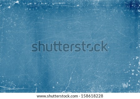 Vintage distressed  blue background