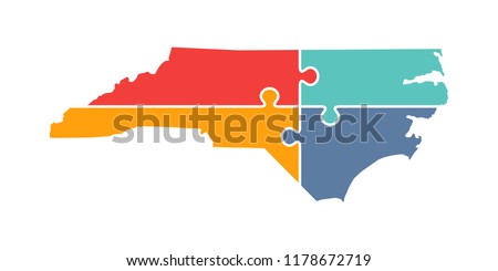 North Carolina Rebuild Logo Vector Illustration