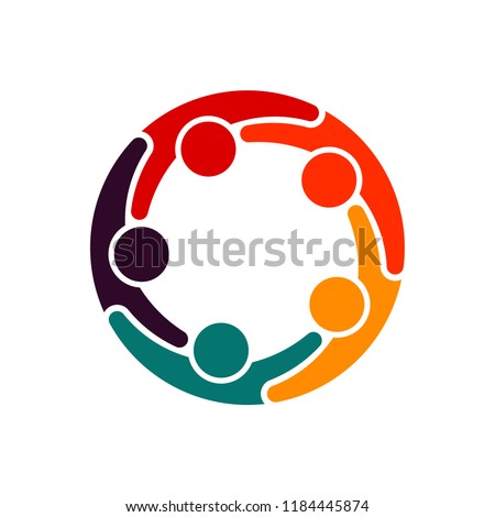 Partner Business Teamwork Trust in each other - Logo