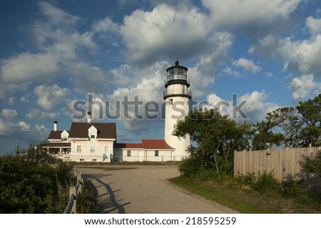 Cape Cod lighthouse, also known as Highland light, is one of Cape Cod\'s oldest lighthouses.