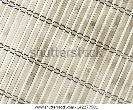 Bamboo Tray for background