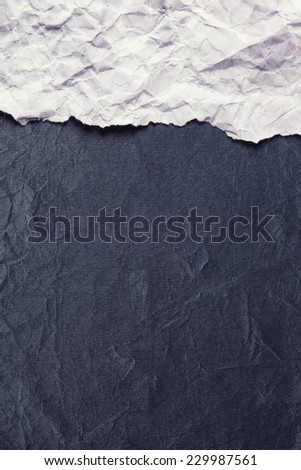 Torn Paper with space for text on gray background