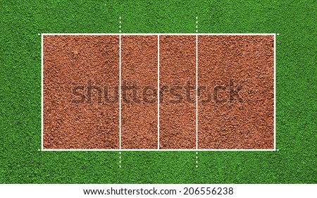 Volleyball court. Top view field. Board background.