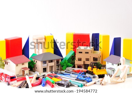 Do-it-yourself with the model of the house