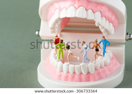 Dental health, sports