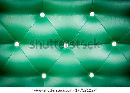 Green sofa texture  background