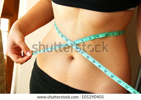 The measurement of the waist