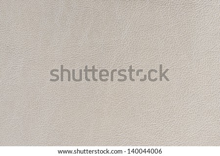 Light grey leather texture background (genuine leather)