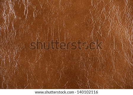 Sandy brown leather background  texture