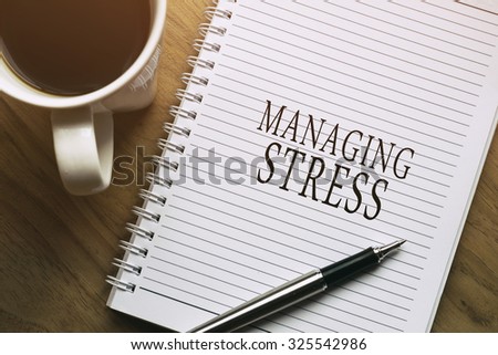 Managing Stress, business conceptual