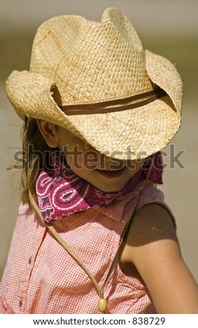 Little Cowgirl Portrait