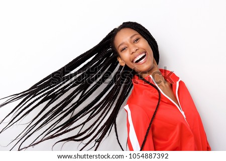 Similar – Image, Stock Photo Girl with long braids standing near Trevi Fountain with illumination at night, most famous fountain in Rome, Italy.
