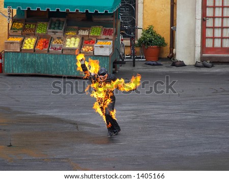 man on fire