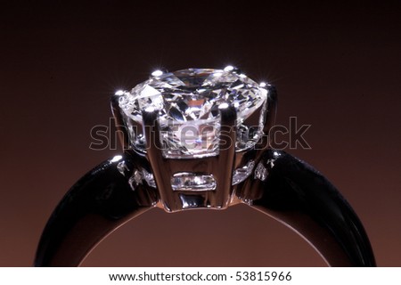 Two carat diamond ring