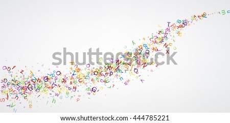 Abstract Letters Background Vector | Download Free Vector Art | Free