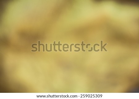 Abstract blur gold color background