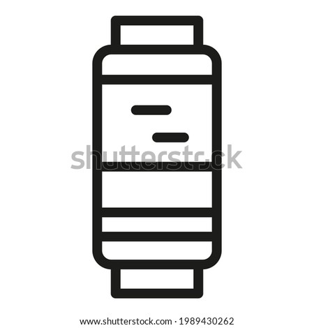 Gadget tracker icon. Outline Gadget tracker vector icon for web design isolated on white background