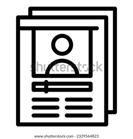 Check vlogger icon outline vector. Video tutorial. Computer online