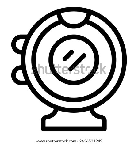 Camera go pro icon outline vector. Digital modern device. Photography action equipment
