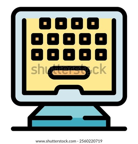 Computer screen showing login form with multiple input fields and a submit button, emphasizing online security and access control