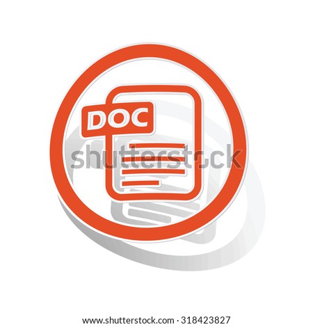 DOC document icon
