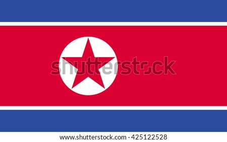 North Korea flag