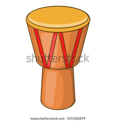 Australia drum icon. Cartoon illustration of Australia drum vector icon for web design