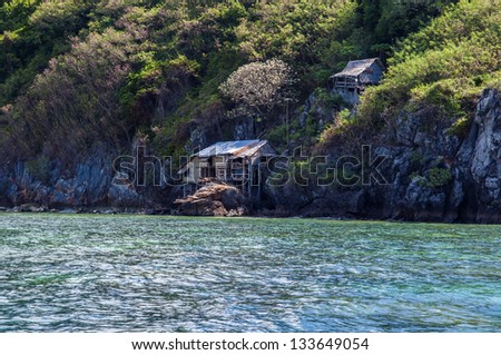 Little House on the Cliff by the Sea.