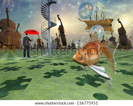 Similar – Image, Stock Photo Strange world