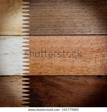 wood panels texture use as background  in square format