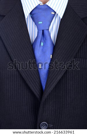 Smart businessman in business suit and tie