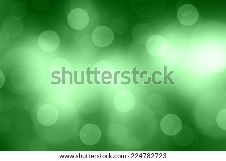 green blurred background. Defocused green abstract background.Bokeh on green background.