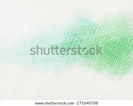 Grunge paper texture. Vintage background. Painted green on paper texture.