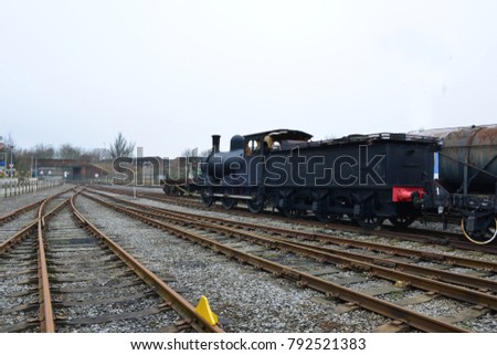 Similar – Image, Stock Photo buffer stop bridge