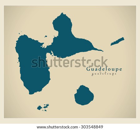 Modern Map - Guadeloupe GP