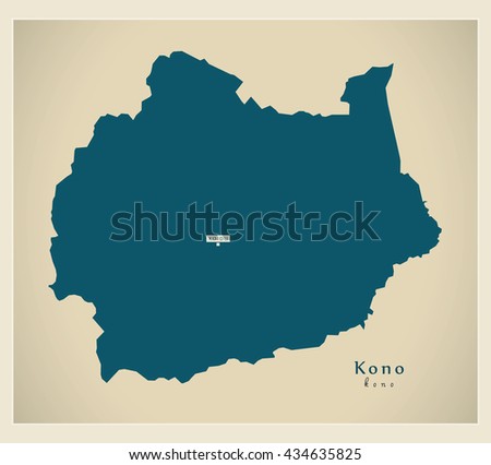 Modern Map - Kono SL