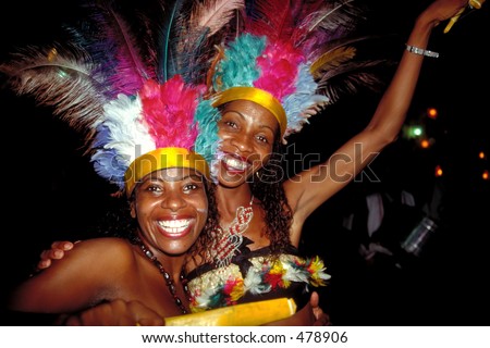 Big Smiles during Carnival - Salvador da Bahia, Brazil