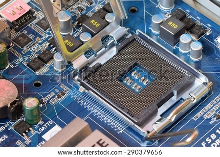 Motherboard into the computer components