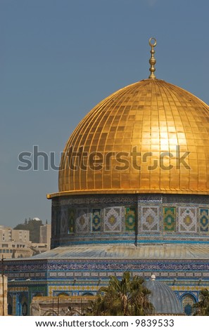 The Al-aqsa mosque in Jerusalem