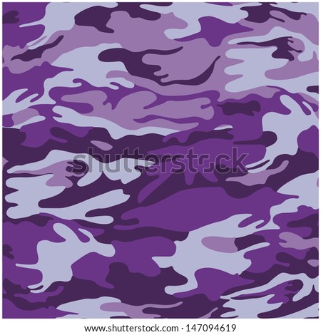 Military Camouflage Purple Background Stock Vector Illustration ...