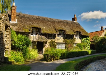 Thatched Cottage, Thornton Le Dale, Yorkshire.