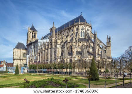 Bourges Cathedral is a Roman Catholic church located in Bourges, France. Photo stock © 