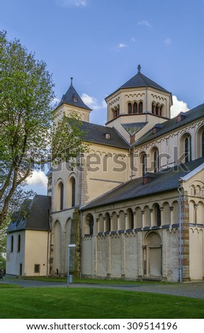 church of Saint Nicholas and Saint Medardus in Brauweiler Abbey, Germany