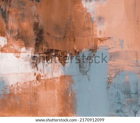 Abstract painting. Versatile artistic image for creative design projects: posters, banners, cards, magazines, book covers, prints and wallpapers. Mixed media on cardboard.