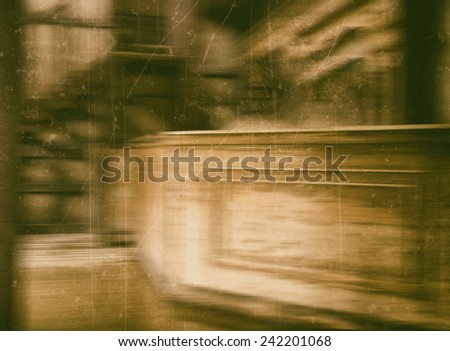 Western vintage saloon blurred abstraction