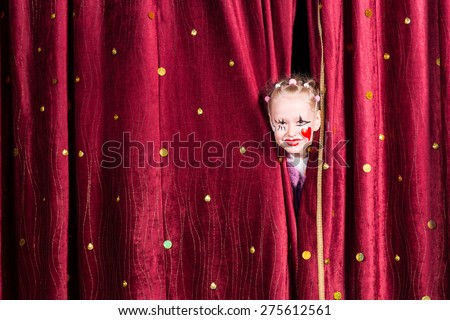 Similar – Image, Stock Photo grin cheek Child Girl