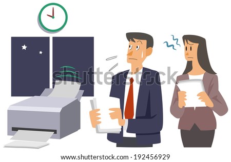 Office worker - It takes time