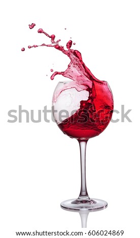 Similar – Image, Stock Photo wine glass falling on a reflective surface