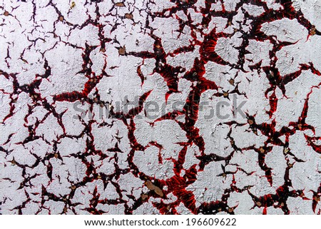 Red and black metallic texture with rust for backgrounds